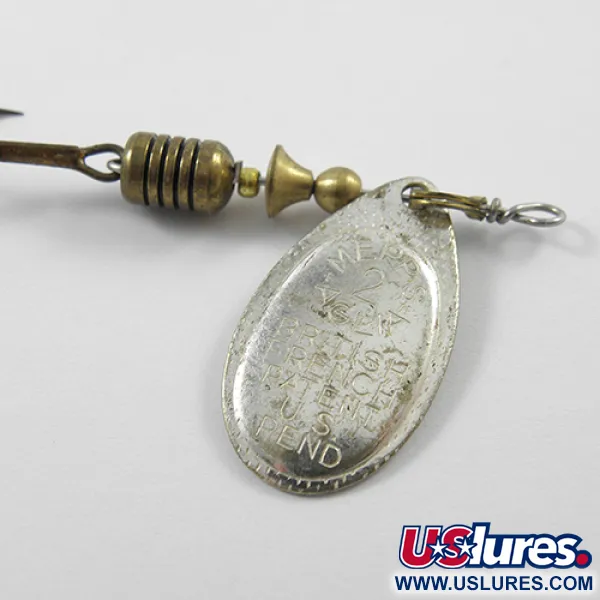 Mepps Aglia 2 Rotační Třpytka, Stříbrná, 4.5g, Vintage, #1841