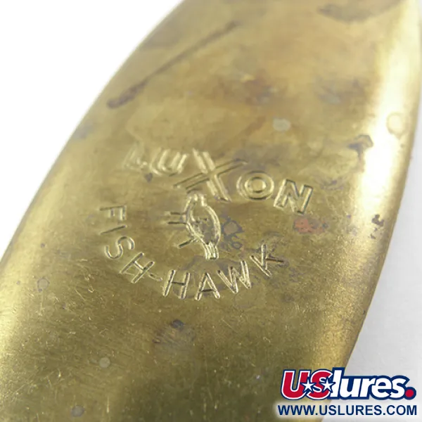 Luxon Fish-Hawk Trollingová Plandavka, Mosaz, 12g, Logo, #1862