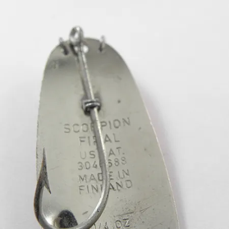 Scorpion Weedless Plandavka, Červená / Bílá / Nikl, 7g, Ochrana háčku, #1863