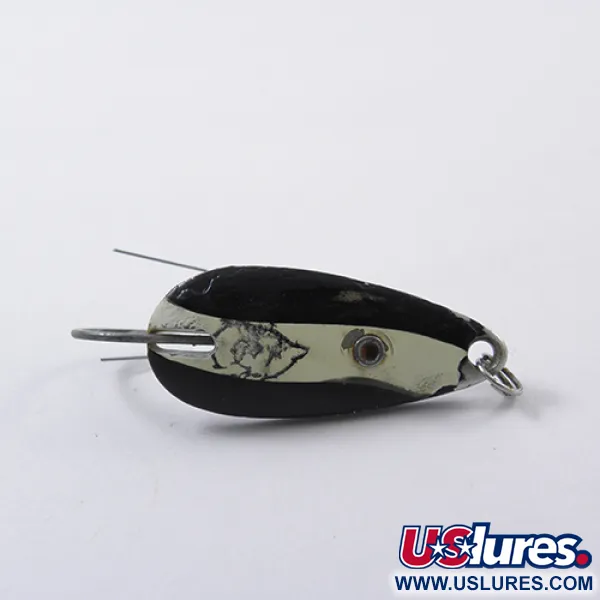 Eppinger Weedless Dardevle Midget Plandavka, Černá/Bílá/Nikl, 6g, #1867