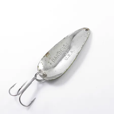 Eppinger Dardevle Imp Plandavka, Frog/Nickel, 11g, Vintage, #1869