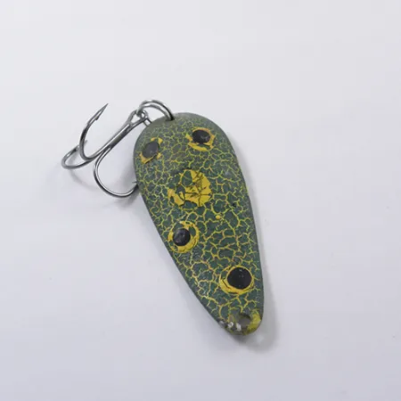 Eppinger Dardevle Imp Plandavka, Frog/Nickel, 11g, Vintage, #1869