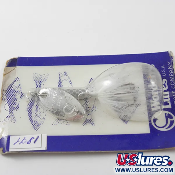 Worden’s Original Rooster Tail Třpytka, Nikl / Bílá, 1,77g, #1871