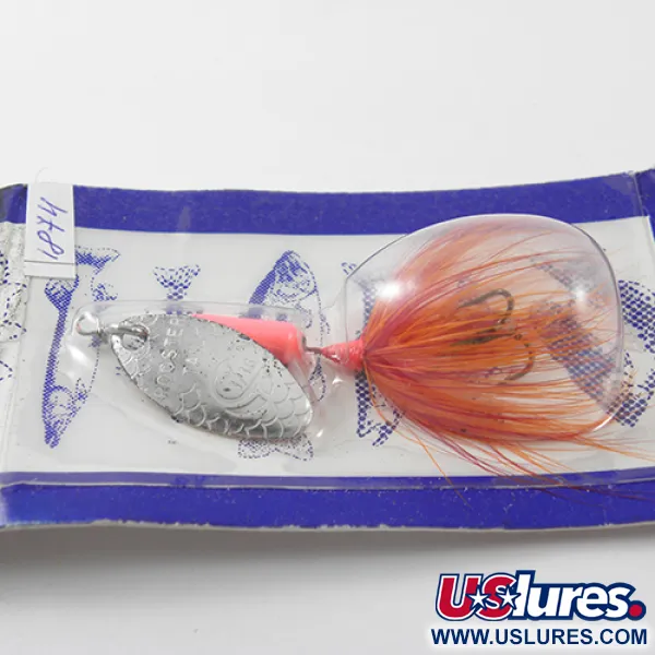 Worden’s Original Rooster Tail Třpytka, Nikl/Červená, 1,77g, #1874