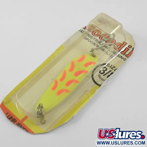 Luhr Jensen Krocodile Die #3 Plandavka, Fluoro Žlutá, 10,6g, #1890