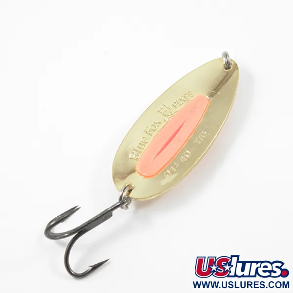 Blue Fox Pixee Plandavka, Zlatá/Oranžová, 24g, Mosaz, #1905