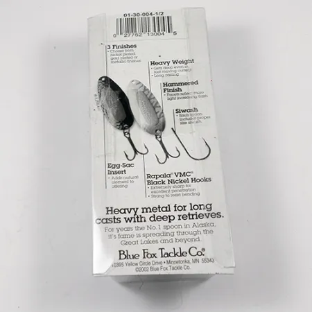 Blue Fox Pixee Plandavka, Nikl / Zelená, 14g, Tepaná, #1940