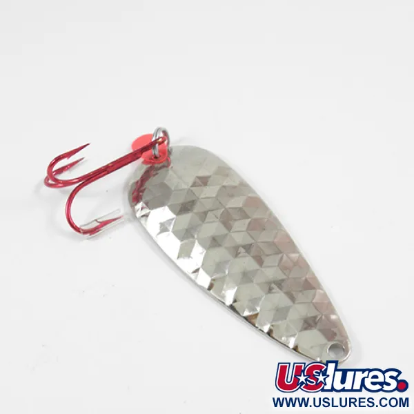 Worth Red King Spoon Plandavka, Tepaný nikl, 17g, USA, #1942