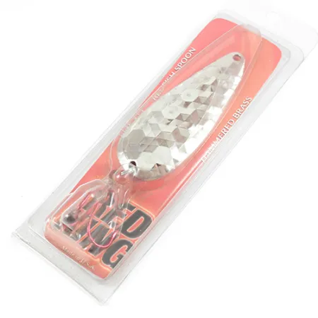 Worth Red King Spoon Plandavka, Tepaný nikl, 17g, USA, #1943