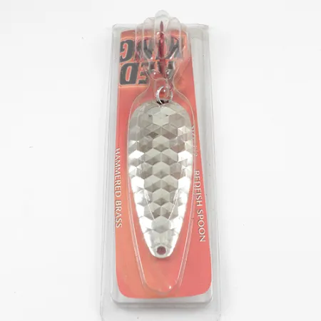 Worth Red King Spoon Plandavka, Tepaný nikl, 17g, USA, #1943