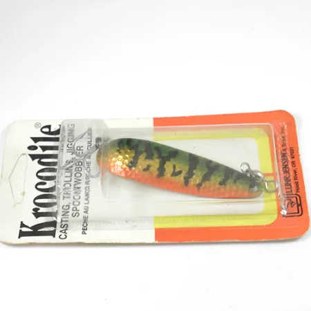 Luhr Jensen Krocodile Die #5 Plandavka, Fire Tiger/Gold, 21g, #1944