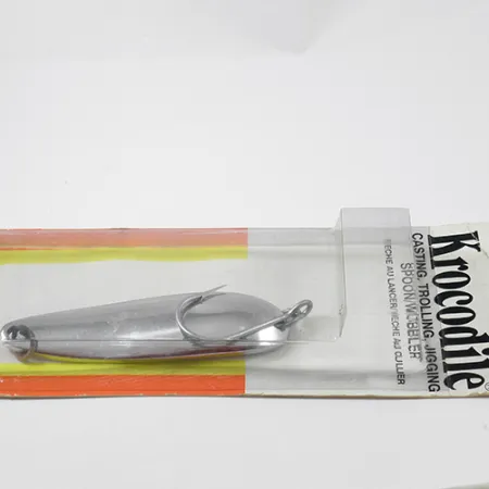 Luhr Jensen Krocodile Die #6 Plandavka, Nikl, 64g, Jednoháček, #1959