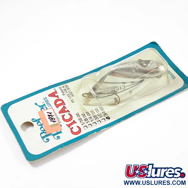 Reef Runner Cicada Cykáda, Nikl, 21g, Vertikální přívlač, #1971