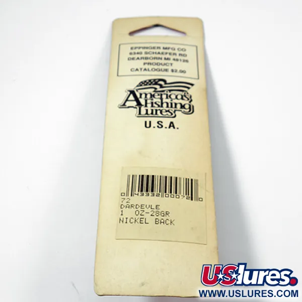 Eppinger Dardevle Plandavka, Fluo Zelená/Žlutá, 28g, Voštiny, #1980