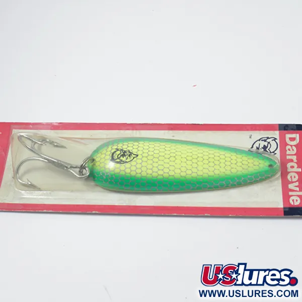 Eppinger Dardevle Plandavka, Fluo Zelená/Žlutá, 28g, Voštiny, #1980