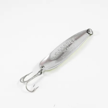 Luhr Jensen Krocodile Die #4 Plandavka, Žlutá/Zelená/Nikl, 14g, #1983