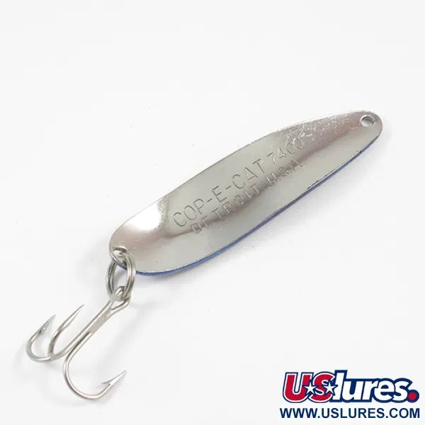 Dardevle Cop-E-Cat 7400 Plandavka, Nikl / Modrá, 14g, #1985