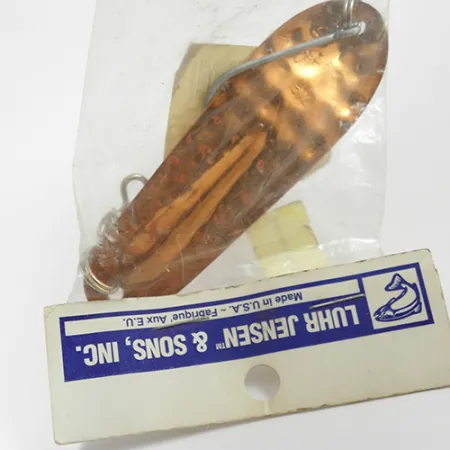 Luhr Jensen Emerald Plandavka, Tepaná Měď, 18.9g, #1997