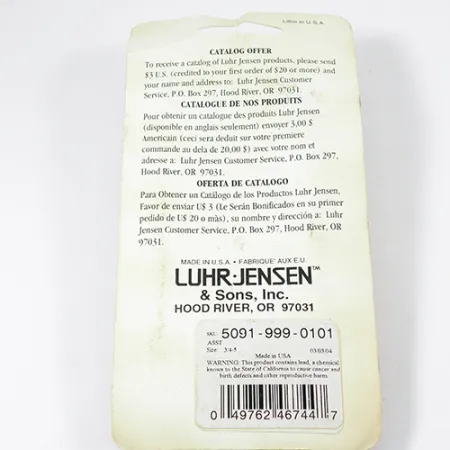 Luhr Jensen Loco 5 Plandavka, Žlutá/Červená, 28g, Štika, #2000