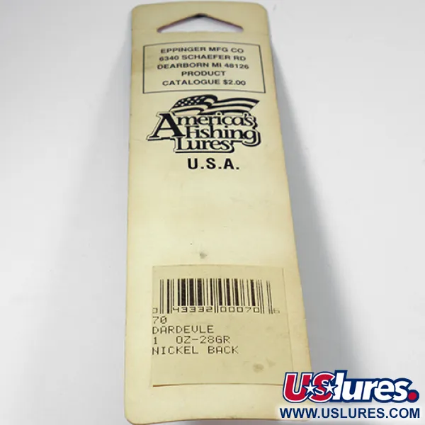 Plandavka Eppinger Dardevle, Žluto-zelená, 28g, #2004