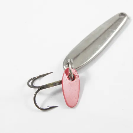 Bay de Noc Swedish Pimple Vertikální Pilkr, Nikl, 2g, Bílý Proužek, #2040