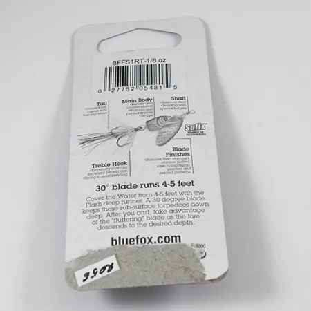 Blue Fox Flash Deep Runner Třpytka, Duhová, 4g, Hlubinná, #2056