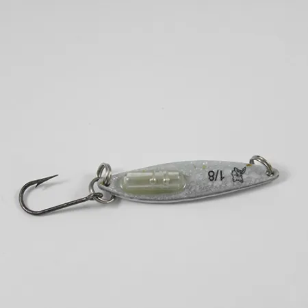 Blue Fox Rattle Flash Jiggin' Spoon Plandavka, Snow Pearl, 4g, #2059