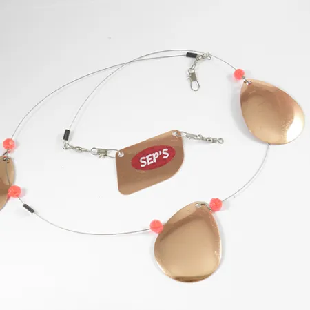 SEP'S Trollingový systém, Měď, 24g, Drátěný návazec, #2081