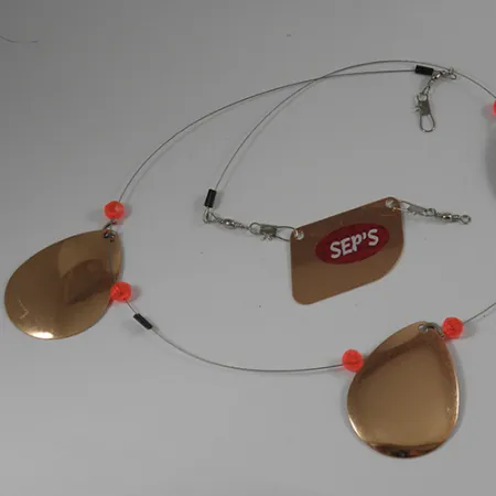 SEP'S Trollingový systém, Měď, 24g, Drátěný návazec, #2081