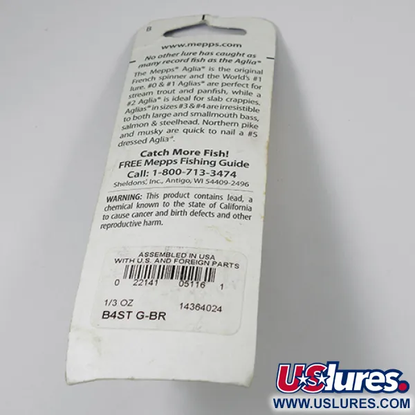 Mepps Aglia 4 dressed Třpytka, Mosaz, 10g, Veverčí ocas, #2105