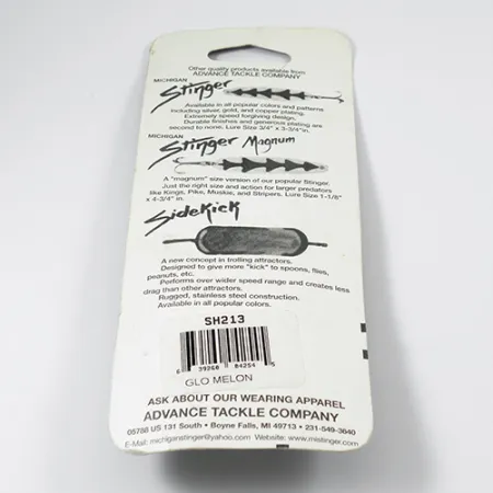 Michigan Stinger Glow Trollingová plandavka, Rainbow Trout, 12g, #2106