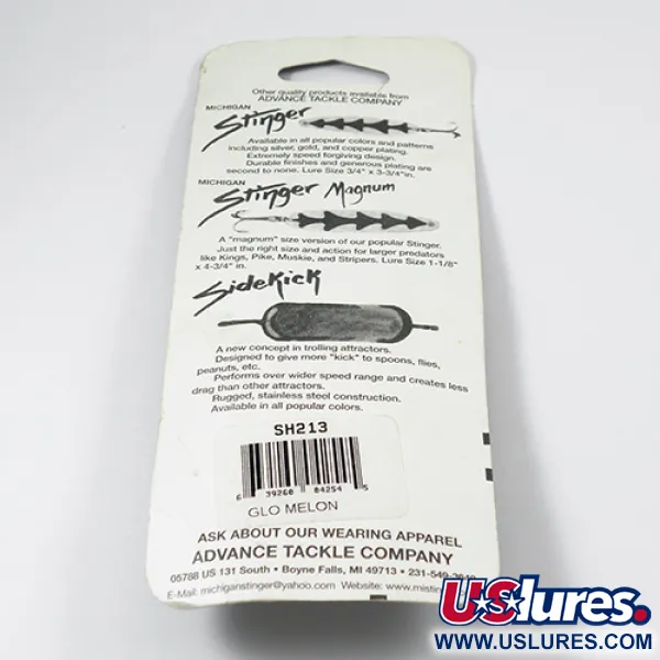 Michigan Stinger Glow Trollingová plandavka, Rainbow Trout, 12g, #2106