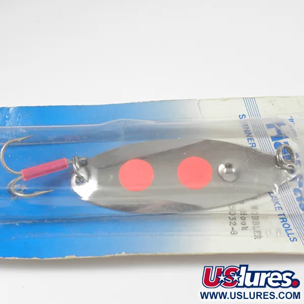 Poulsen Half-Fast Plandavka, Nikl / Červená, 16g, USA, #2113