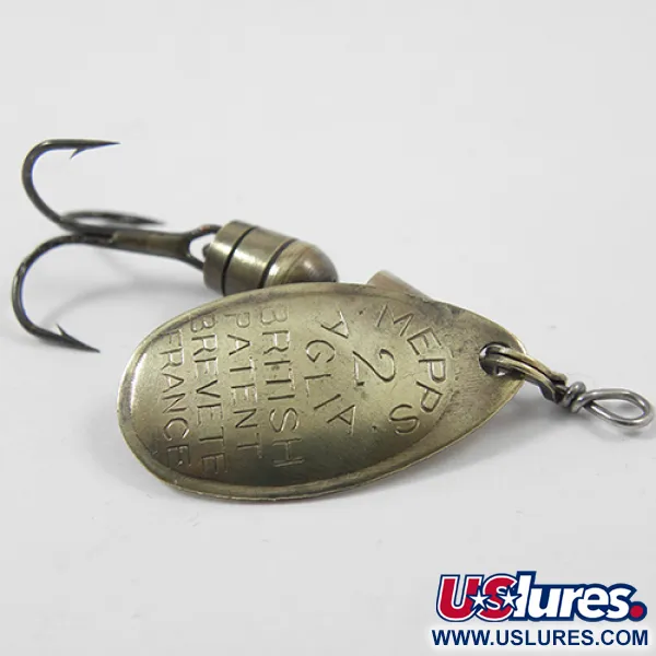 Mepps Aglia 2 Rotačka, Mosaz, 4,5g, Kuželový systém rotace, #2148