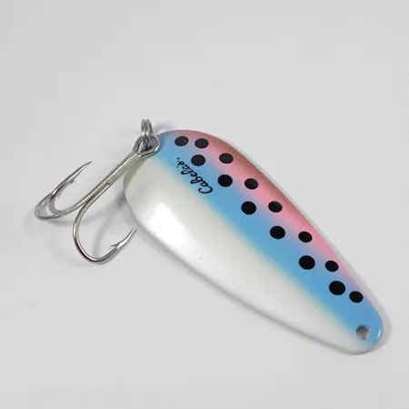 Cabela's Plandavka, Pstruh duhový/Nikl, 19g, leštěný nikl, #2186