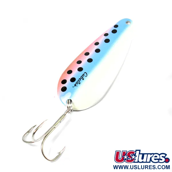 Cabela's Plandavka, Pstruh duhový/Nikl, 19g, leštěný nikl, #2186