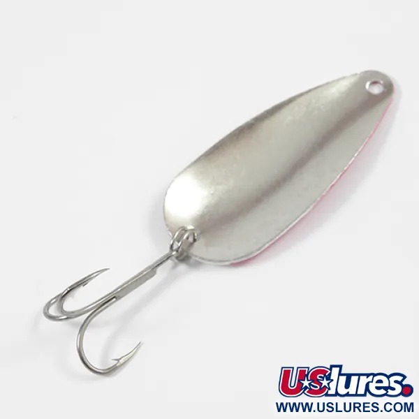 Cabela's Třpytka, Červená / Bílá / Nikl, 12g, Poniklovaný, #2191