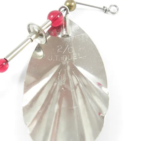 Eppinger Dardevle JT Buel Rotačka, Nikl/Zelená/Bílá, 15g, Vintage, #2238