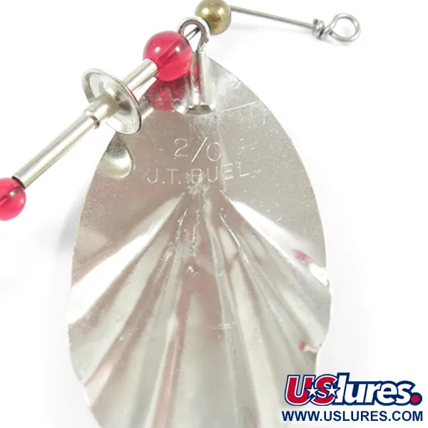 Eppinger Dardevle JT Buel Rotačka, Nikl/Zelená/Bílá, 15g, Vintage, #2238