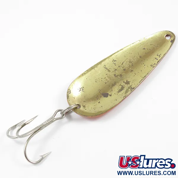 Len Thompson #2, 28g, červená/černá/mosaz, plandavka #2243