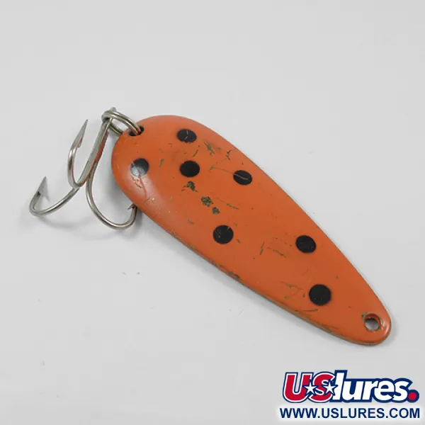 Len Thompson #2, 28g, červená/černá/mosaz, plandavka #2243