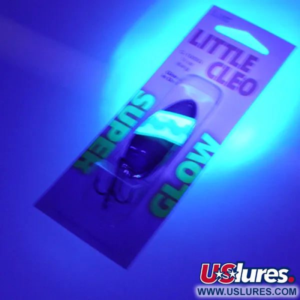 Acme Little Cleo Glow Plandavka, Nikl/Růžová/Žlutá UV, 9.5g, #2245