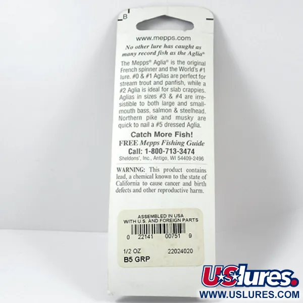 Mepps Aglia 5 Rotačka, Platinum Green, 14g, Bužírka, #2281