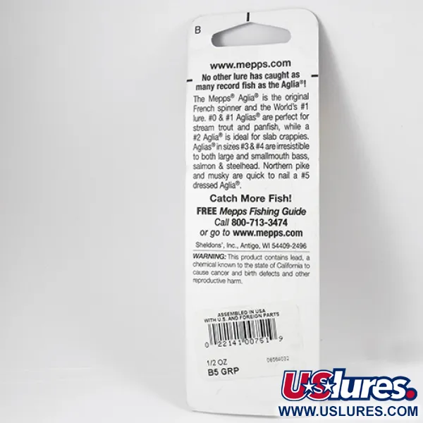 Mepps Aglia 5 Třpytka, Platinová Světle Zelená, 14g, Ihned Rotuje, #2286
