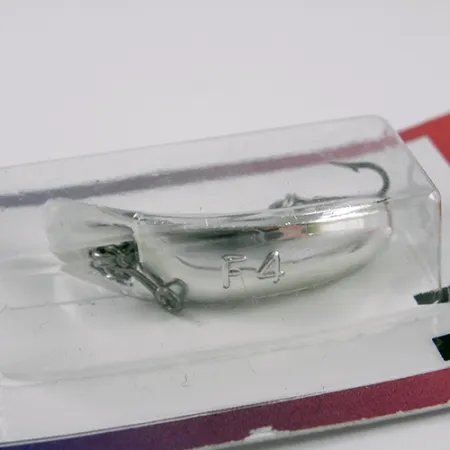 Yakima Bait FlatFish F4 Wobler, Stříbrný, 4cm, Trolling, #2288