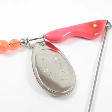 Erie Dearie Walleye Killer Třpytka, Nikl / Červená, 12g, #2291