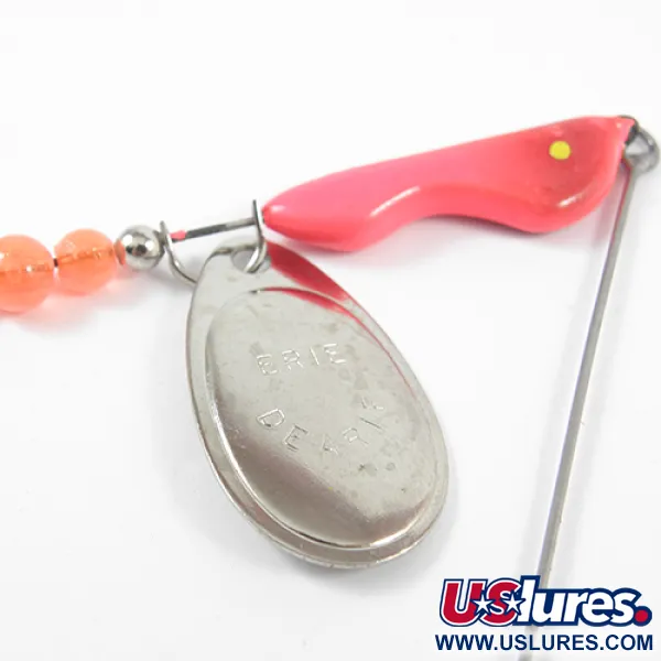 Erie Dearie Walleye Killer Třpytka, Nikl / Červená, 12g, #2291