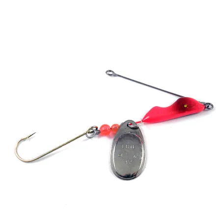 Erie Dearie Walleye Killer Spinnerbait, Nikl / Červená, 12g, #2932