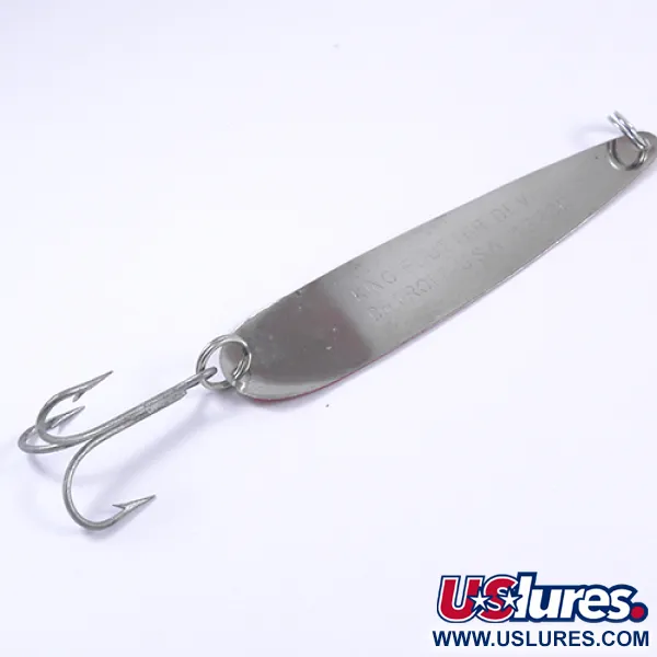 Eppinger Dardevle King Flutter Devle Plandavka, Červená/Bílá/Nikl, 9g, #2300