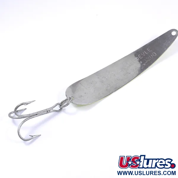 Dardevle King Flutter Devle 3200, Žlutá/Červená, 9g, Trolling plandavka, #2302